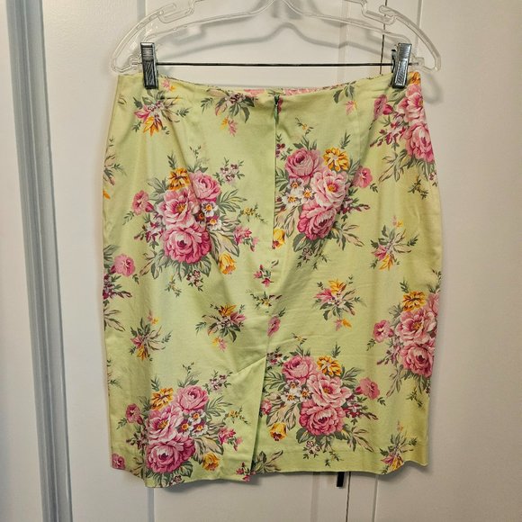 Jones New York floral skrt Sz 10 - Picture 2 of 9